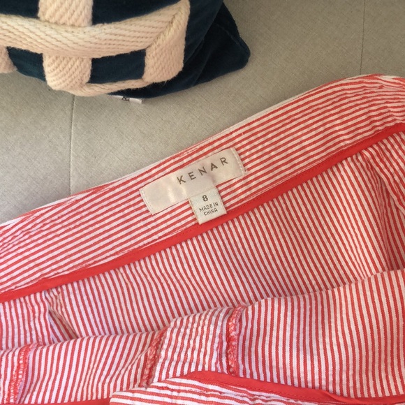 Kenar Raspberry Seersucker Skirt - Picture 4 of 5